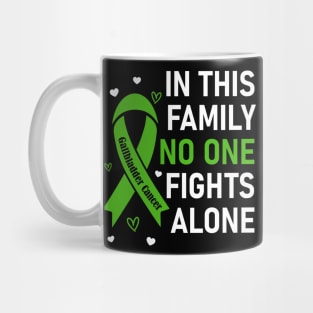 In This Family No One Fights Alone | Gallbladder Cancer Mug